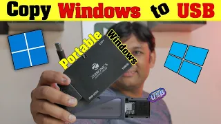 Copy Windows to USB : The Easy Way to Transfer Windows to a USB Drive. Hindi Guide. @TechnoBaazi