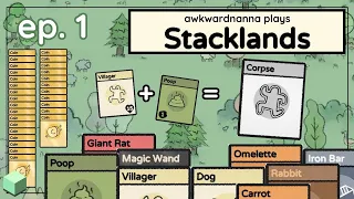 STRUGGLING to stay alive in Stacklands!