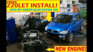 Fitting The New Z20LET in my Vauxhall Zafira GSI Turbo!