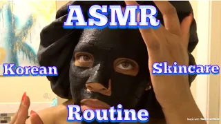 Relaxing ASMR ✨ 10 Step Korean Skincare Routine ✨