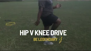 Hip v Knee Drive for a Better Sprint