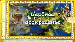 С Вербным воскресеньем, друзья! Мира и добра желаю я.