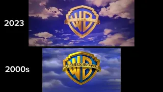 Warner Bros. Logo Comparison 2023 Vs. 2000s