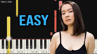 Mitski - My Love Mine All Mine | EASY Piano Tutorial by Pianella Piano