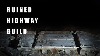 Building a Ruined Highway Overpass - Terrain - Diorama