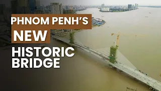 This bridge will change Phnom Penh forever #cambodia #phnompenh