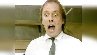 The old Bill accuse Rik Mayall of murder - huh, rude!