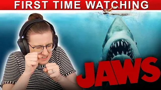 JAWS (1975) | MOVIE REACTION! | FIRST TIME WATCHING!