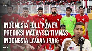 Bagaimana Kita Bisa Bersaing dg Indonesia? Malaysia Bahas Kemenangan Indonesia Lawan Irak Prediksi