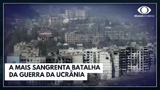 Conheça a mais brutal, longa e sangrenta batalha da guerra da Ucrânia | Jornal da Band