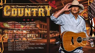 Alan Jackson, Don William, Kenny Rogers   Best Old Country Songs All Time   Classic Country Songs