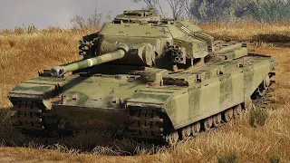 FV201 (A45), танк королевской охоты с дпм 3000 ! | WoT Blitz