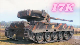 AMX 13 105 - 17K Spot Damage  World of Tanks,WoT tank battle