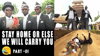 COFFIN DANCE MEME | FUNERAL DANCE MEME | BIKE VERSION, FUNNY ACCIDENT 😂