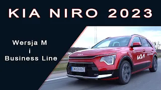Hybrydowa Kia Niro w wersji M oraz Business Line | porównanie i test auta
