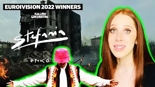 ENGLISH GIRL REACTS TO KALUSH ORCHESTRA, MUSIC VIDEO, STEFANIA // EUROVISION 2022 WINNERS