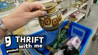 Filled Out Cart at GOODWILL | Crazy Lamp Lady | Reselling