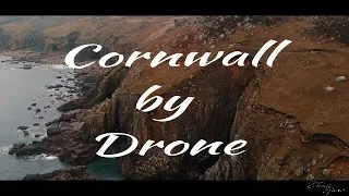 Cornwall by drone.Lands End/Minack Theatre Porthcurno