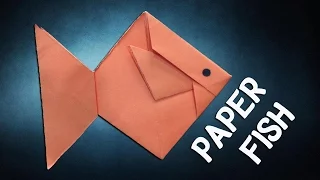 Paper Fish Making - Easy Origami Fish Tutorial