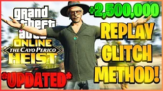 GTA CAYO PERICO HEIST REPLAY GLITCH ! Easy Tutorial Replay Glitch Cayo Perico Heist GTA Online