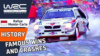 Top 5 Memorable Moments of WRC Rallye Monte-Carlo with Archive WRC Rally History.