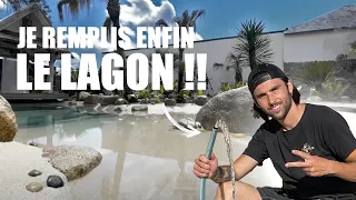 JE REMPLIS ENFIN LE LAGON ! le chantier est FINI !!! EP16 "Lagon"