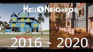 HelloNeighbor Prototype Evolution (2016- 2020)