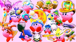 Kirby and the Forgotten Land - All Copy Abilities & Evolutions