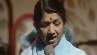 Lata Mangeshkar Live At BBC Studio //Lag Jaa Gale