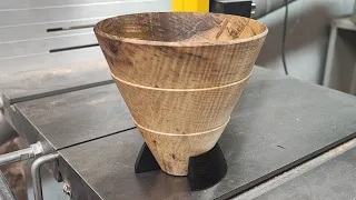 V shape tippy bowl and how to make it stable