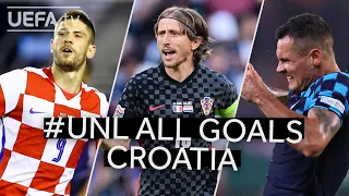 🔴⚪ CROATIA 2022/23 #UNL All GOALS to reach the finals!!