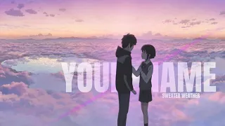 Your Name Taki and Mitsuha Edit / Amv | “sweater weather”