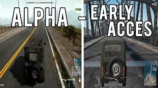 From ALPHA to EARLY ACCESS - Playerunknown's battlegrounds