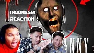 INDONESIA REACT TO GAMERS MALAYSIA PALING LUCU ! OOHAMI PLAYING GRANNY AT 3:00 AM