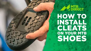 How to install cleats on your MTB shoes