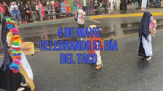 4 de mayo celebrando el día del taco