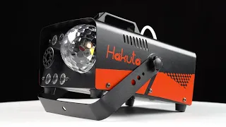 Máquina De Humo De 600 W Con Luz De Bola De Discoteca y Luces LED RGB