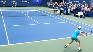 Jannik Sinner HUGE Forehand & Backhand Slow Motion