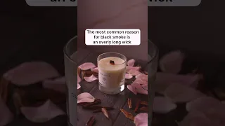 Stop your candle from smoking