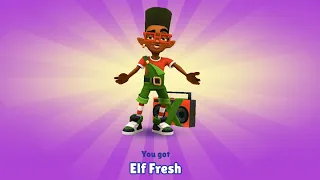 Subway Surfers Xmas City - Elf Fresh New Character Unlocked Update - All Characters Unlocked Boards