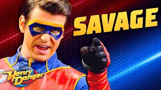 Captain Man's Most SAVAGE Moments! 😈 | Henry Danger