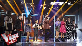 Taburete and Rosario and Yatra's talents - Roto y elegante | Semifinal| The Voice Kids Anttna 3 2023
