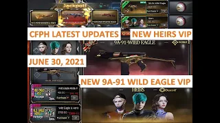 CrossFire Philippines:New Updates June 30, 2021 NEW 9A-91 WILD EAGLE VIP & NEW HEIRS VIP CHARACTER