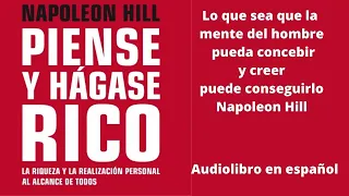 AUDIOLIBRO PIENSE Y HAGASE RICO de Napoleon Hill/ CAMBIARA TU VIDA