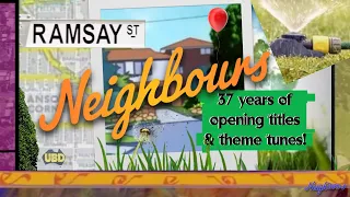 37 years of Neighbours opening titles and theme tunes!