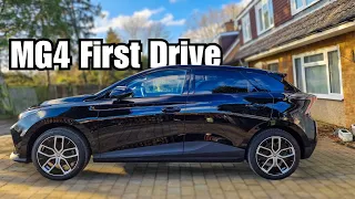 Electrifying Journey: MG4 First Drive As A New EV Owner