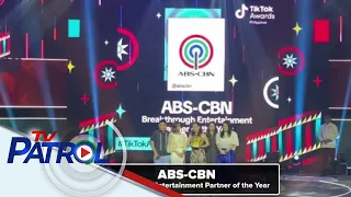ABS-CBN hinirang bilang Breakthrough Entertainment Partner of the Year ng TikTok | TV Patrol