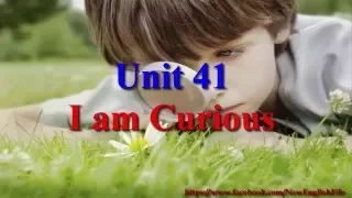 I am Curious Unit 41  Learn English via Listening Level 2