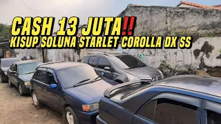 Tempat nya jual mobil bekas murah harga receh❗Cash 13 juta aja nih baleno starlet corolla dx kijang