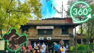 360º Early Morning Ride on Expedition Everest - Back Row